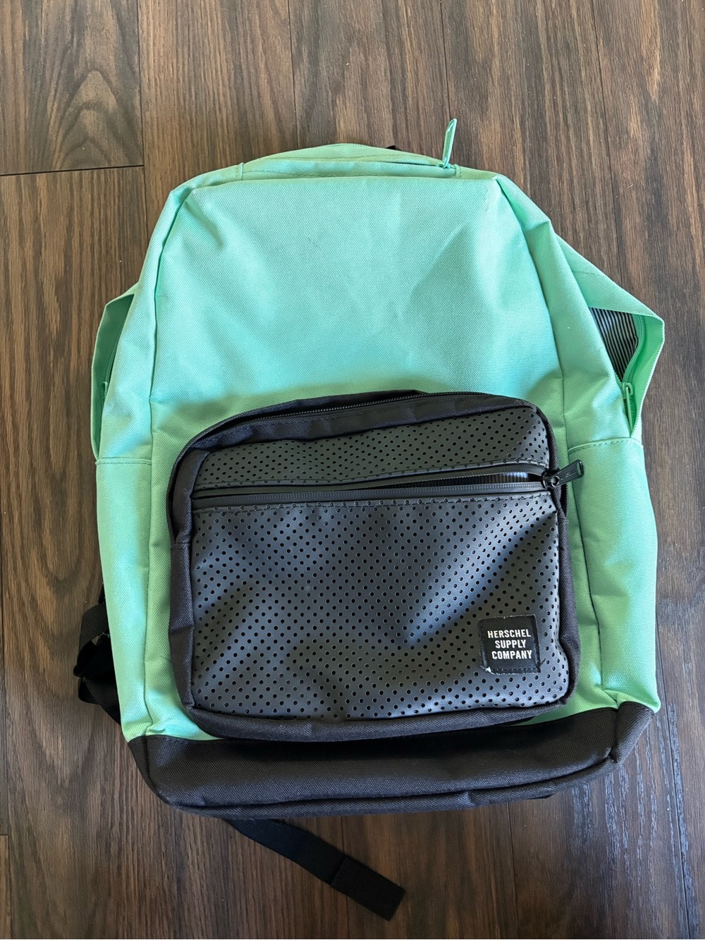 Herschel Supply Company Mint Green and Black Backpack